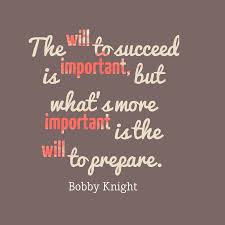 Check out phil knights quotes below: Bobknight S Quote About Success Prepare The Will To Succeed Is