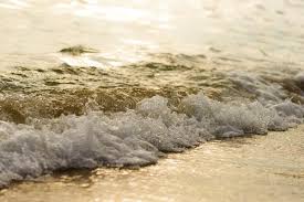 A surprising and playful decoration that will be a unique eyecatcher in your home. Golden Light Reflecting Off A Water Wave At The Sea And Sand On Sunset Pure Gold Stock Photo Image Of Light Wave 149583890
