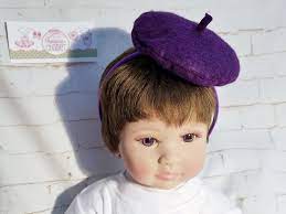 Beret Mini Hat Headband For Adults Children Baby Headbands Etsy Baby Headbands Etsy Headbands Baby Headbands