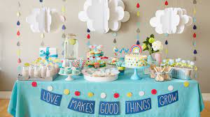 Cute And Inexpensive Baby Shower Decoration Ideas