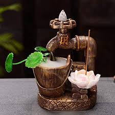 Certified hatha yoga teacher training in india registered with yoga alliance usa ryt 200. Creative Tea Ceremony Backflow Incense Holder Yoga Backflow Incense Burner Office Ceramic Waterfall Backflow Incense Incense Holder Creative Tea Ornament Decor