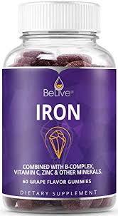 Looking for the best vitamin c supplement? Iron Gummies Supplement With Vitamin C A Vitamins B Complex Folate Multivitamins For Women Kids Adults Supports Energy No After Taste Vegan Supplements Grape Flavor 60 Ct Pricepulse