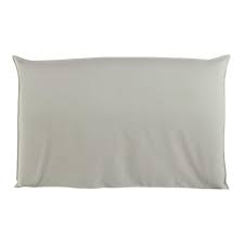 Entdecke rezepte, einrichtungsideen, stilinterpretationen und andere ideen zum ausprobieren. Kopfteilbezug 180 Cm Ecru Soft Maisons Du Monde