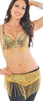 Dress tutu costume dance recital. Sequin Cabaret Black And Gold Belly Dance Costume With Fringe