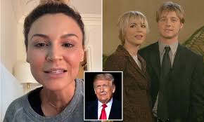 The O.C.'s Samaire Armstrong pledges support for Donald Trump in upcoming  presidential election | Daily Mail Online