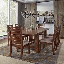 Corrine 9 Piece Dining Set Dining Table Dimensions Solid Wood Dining Room 7 Piece Dining Set