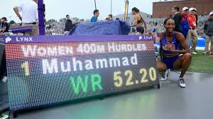Sydney mclaughlin won gold in the women's 400m final in a world record time of 51.46 seconds. Dalilah Muhammad Sets 400m Hurdles World Record On Wet Track Noah Lyles Wins 200m Eurosport