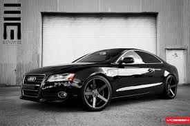 What Classy Looks Like Black Audi S5 On Dark Smoke Rims Black Audi Audi S5 Audi A5