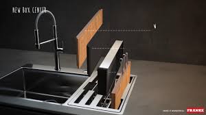 franke box center sink stainless steel