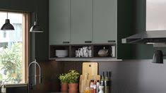 Cuisines Metod Finition Bodarp Vert Ikea Design De Cuisine Rustique Ikea Plan Cuisine