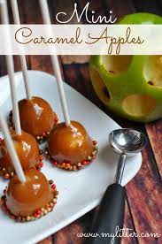 Mini Caramel Apples Recipe Apple Recipes Pumpkin Recipes Easy Caramel Apples Recipe