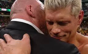 The Rock And Roman Reigns Defeat Cody Rhodes And Seth Rollins at  WrestleMania XL