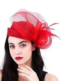 Cappelli Da Cerimonia Donna Cappello Elegante Da Sposa Rosa Pallido Celeste  Per Donna, Ascot, Kentucky Derby, Festa Del Tu00e8, Fascia Per Capelli  Formale Da Cerimonia