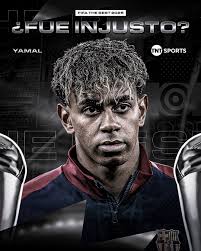 Fue injusto que Lamine Yamal NO gané el Premio #TheBest? 🤔