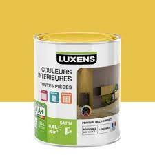 Luxens nuancier peinture leroy merlin pdf. Peinture Jaune Anis 4 Luxens Couleurs Interieures Satin 0 5 L Leroy Merlin Couleur Interieure Parement Mural Peinture Grise