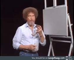 Bob Ross Feeding An Orphaned Squirrel Bob Ross Bob Ross Squirrel Squirrel