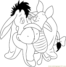 Home / cartoon / eeyore. Eeyore Hugs Piglet Coloring Page For Kids Free Eeyore Printable Coloring Pages Online For Kids Coloringpages101 Com Coloring Pages For Kids