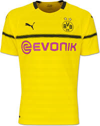 The color of the away kit is black and yellow. Download Bvb Turniertrikot 18 19 Borussia Dortmund Png Image With No Background Pngkey Com
