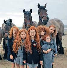 Scottish Red Headed Beaties Beautiful Children Horses Character Inspiration