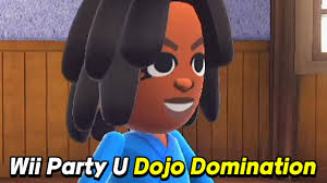Wii Party U Dojo Domination gameplay (Advanced Difficulty) Be vigilant!!  チャレンジ道場上級で遊ぶ