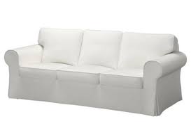 Ikea ledersofa klippan 2er 180cm breit schwarz arild weiss kramfors. Ektorp 3 Er Ikea Sofa Weiss Couch In Berlin Charlottenburg Ebay Kleinanzeigen