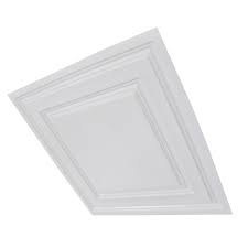From Plain To Beautiful In Hours Economy 2 Ft X 2 Ft Pvc Lay In Ceiling Tile Pack 40 Sq Ft Box 232uw 24x24 10p The Home Depot Ceiling Tile Decorative Ceiling Tile Ceiling
