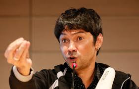 Junior García, durante la rueda de prensa, este jueves en Madrid