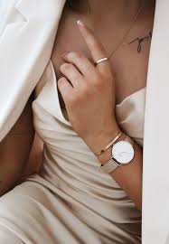 Bracelet homme femme en acier inoxydable et cuir noir et marron 21 ou 19 cm. Daniel Wellington Classic Bracelet Size Small Bracelet Gold Zalando De
