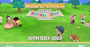 Story Of Seasons Friends Of Mineral Town July 10 In Europe Nintendo Switch News In 2020 Nieuws