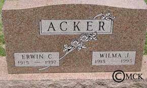 Wilma Jane Dodd Acker (1915-1995)
