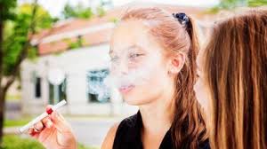 Kids under 18 are vaping in the bathrooms at school. Vaping May Lead To Pot Smoking Among Teens New Study Shows Chicago Tribune
