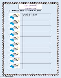 numbers 11 20 worksheet