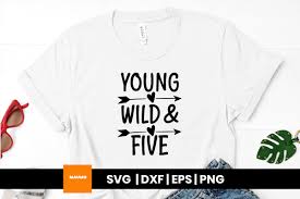 Available in png and vector. Toddler Fifth Birthday Graphic By Maumo Designs Creative Fabrica