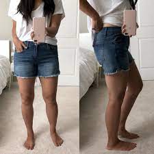 Denim Shorts Reviews Stretchy Comfy And Affordable Denim Shorts Comfortable Denim Review Clothing