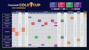With guest team qatar also participating, it's the united states and mexico that enter as the favorites to win the title. Here It Is Concacaf Unveils Full Gold Cup Schedule Front Row Soccer