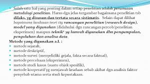 Kemampuan bahasa, metodologi latar belakang dalam suatu penelitian merupakan pengantar informasi tentang materi keseluruhan dari penelitian yang ditulis secara sistematis dan. Materi Kuliah 03 Metodologi Penelitian Progdi Teknik Informatika Semester Genap Ta This Template Is In Wide Screen Format And Demonstrates How Transitions Ppt Download
