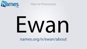 Simply select a language and press on the speaker button to listen to the pronunciation of the word. How To Pronounce Ewan Youtube