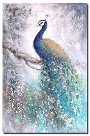 Maybe you would like to learn more about one of these? Elegant Peacock Canvas Wall Art Beautiful Picture Prints Https Www Amazon Com Dp B072ws4vby Ref Peacock Canvas Wall Art Peacock Wall Art Peacock Painting