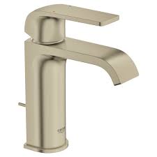 Faucet depot is a leading online retailer of grohe faucets for the kitchen and bathroom, shower fixtures and accessories at unbeatable prices. Grohe 23868en0 Brushed Nickel Defined 1 2 Gpm Single Hole Bathroom Faucet With Pop Up Drain Assembly Silkmove And Ecojoy Technologies Faucet Com