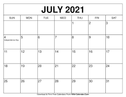 Free Printable July 2021 Calendars Free printable april 2021 calendar.