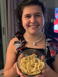 11 year old requested steak and pasta dinner