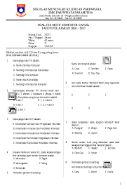 Check spelling or type a new query. Doc Soal Pilihan Ganda 45 Soal Veronica Hetti Academia Edu