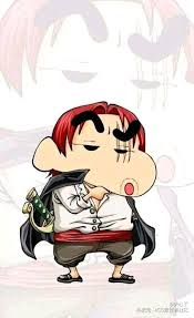 Crayon shin chan papa punya bahasa melayu. Monkey D Luffy On Twitter Shin Chan X One Piece