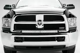 It's a dual row of led's that provide a much bright light output when compared to adding a tailgate light bar to pickup trucks is a very popular modification. 2010 2018 Ram 2500 3500 Front Bumper Top Led Bracket To Mount 1 30 Inch Led Light Bar Pn Z324522
