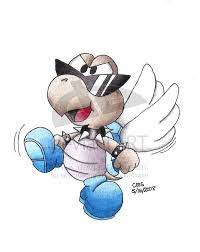 Shady Paratroopa Version 2 By Cmsimeon589 On Deviantart Paper Mario Pop Culture Art Super Mario Bros