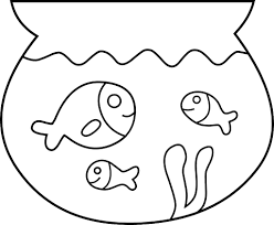 Full page fish bowl two per page fish bowl remember, these. Coloring Pages Coloring Book Fish Bowl