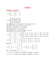 Inversa unei matrice de ordinul doi. Matrice Inmultirea Matricelor Matricele Si Si