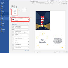 For greeting cards that fold down the middle, you can divide the page in half. How To Create A Father S Day Card In Ms Word 2016 Holidappy
