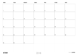 Daher kommt sein name von lateinisch octo „acht. Kalender 2018 Ausdrucken Kostenlose Pdf Indesign Tutorial Social Media Agentur
