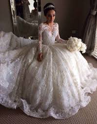 Omy035 Luxury Muslim Wedding Dress Dubai Bridal Gowns Full Sleeves Appliques Dress Wedding Wedding Dresses Vintage Ball Gown Wedding Dresses Ball Gowns Wedding